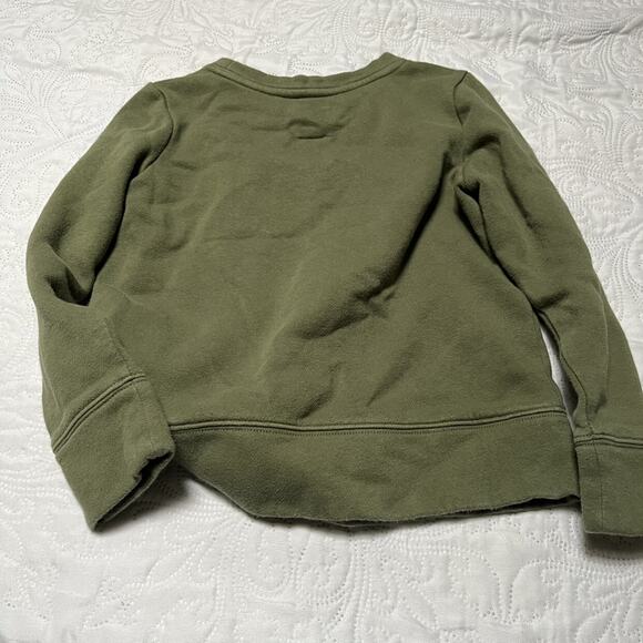 Gap Metallic Logo Pullover Sweatshirt Size 6/7 - Picture 4 of 5